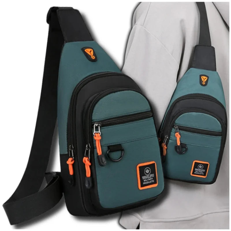 Maža vyriška kuprinė P21, žalia