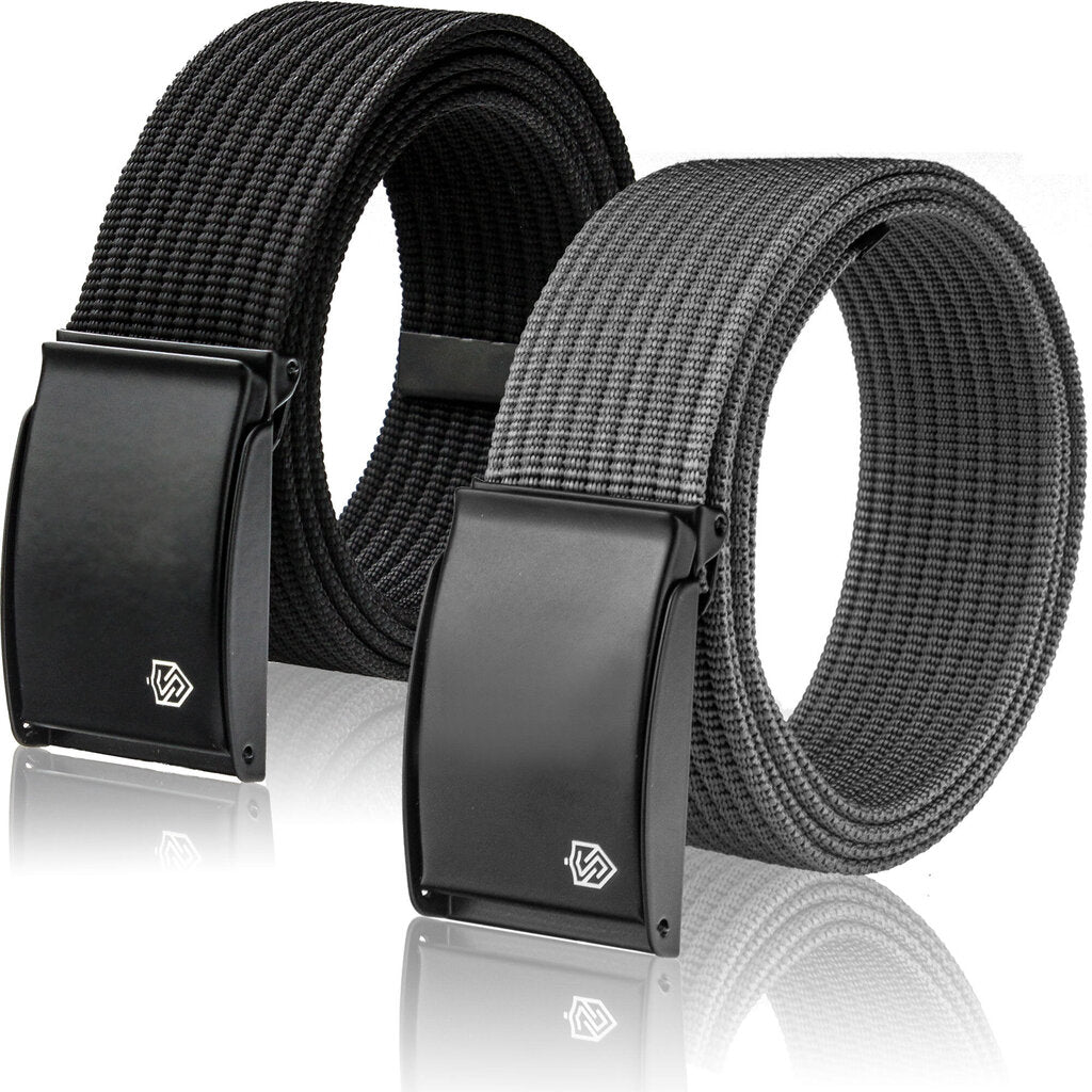 2 diržų komplektas STEVENS juodas + pilkas, 135cm XL, universalus D211