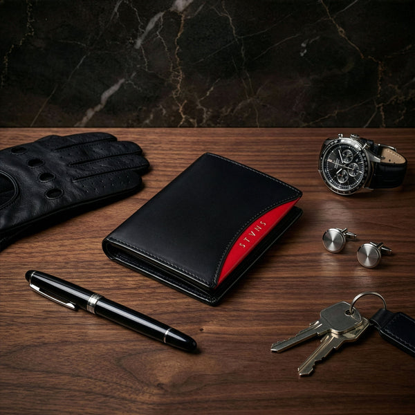 Vyriška vertikali odinė piniginė Stevens DP01 S16