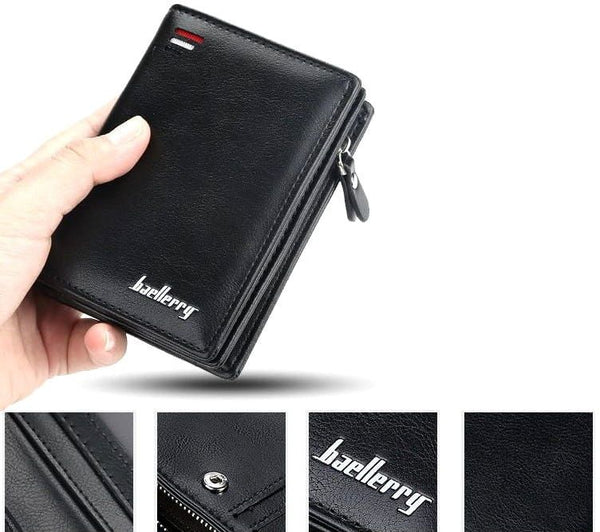 Vyriška piniginė E26, juoda S139