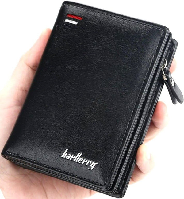 Vyriška piniginė E26, juoda S139