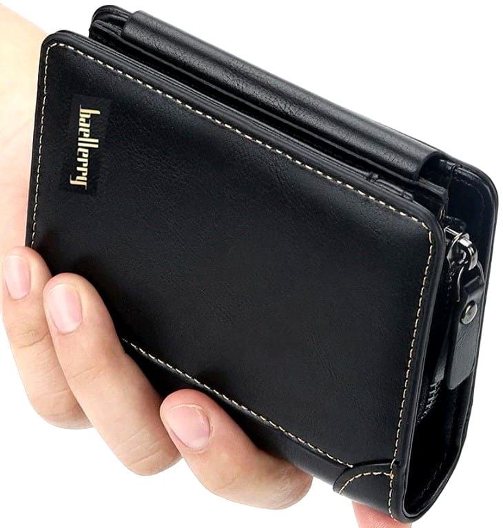 Vyriška piniginė E27, juoda S138