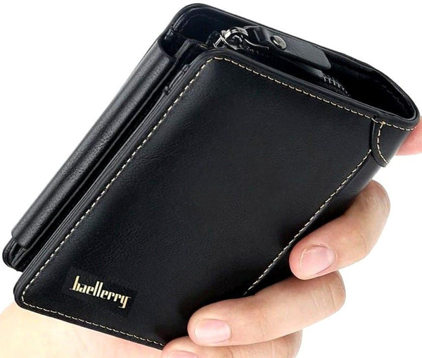 Vyriška piniginė E27, juoda S138