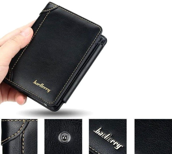 Vyriška piniginė E27, juoda S138