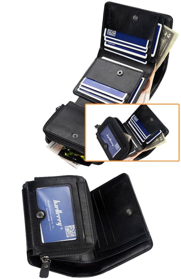 Vyriška piniginė E27, juoda S138