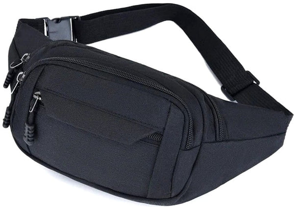 Vyriška juosmens rankinė, krepšys T119, juoda N10