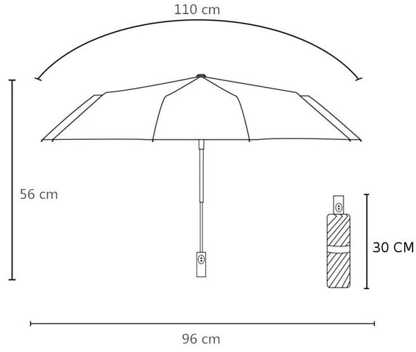 Sulankstomas skėtis KR23