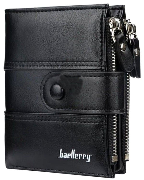 Vyriška piniginė E34, juoda S137