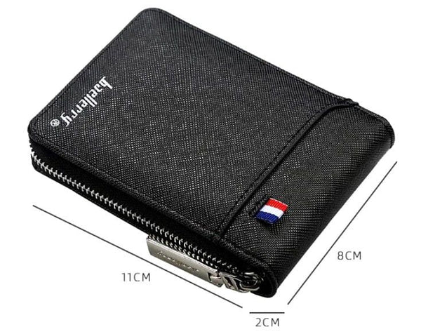 Kortelių dėklas vyrams B40, juodas S1066