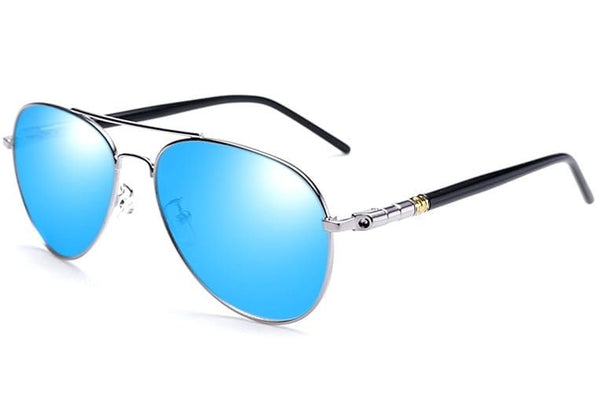 Akiniai nuo saulės pilot K3-blue, mėlyni