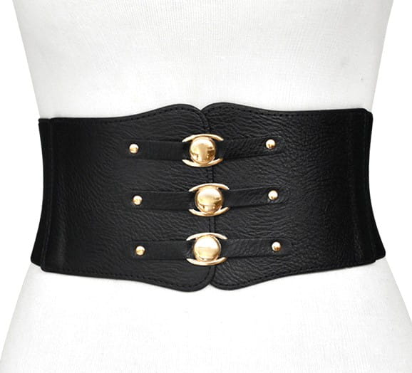 Diržas moterims T30, juodas N84