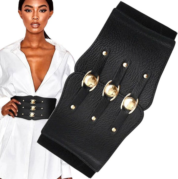 Diržas moterims T30, juodas N84