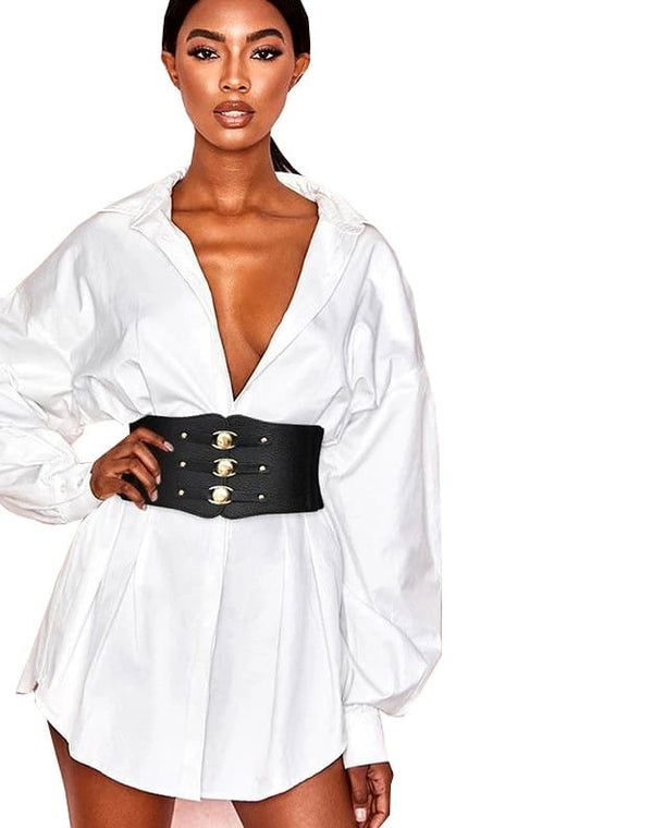 Diržas moterims T30, juodas N84