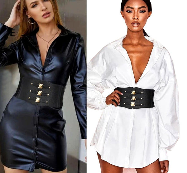 Diržas moterims T30, juodas N84