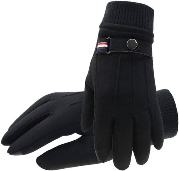 Pirštinės vyrams KR48, juodos spalvos