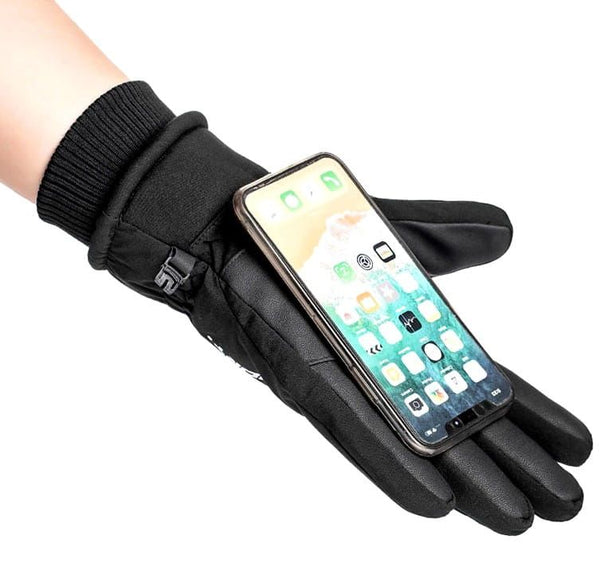 Vyriškos žieminės pirštinės atsparios vandeniui KR69XL