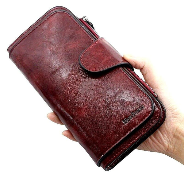 Piniginė moterims C22-1, bordo D945