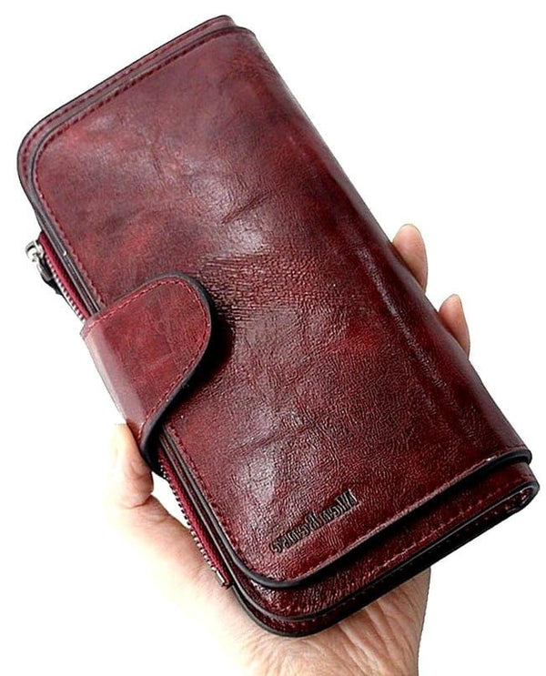 Piniginė moterims C22-1, bordo D945