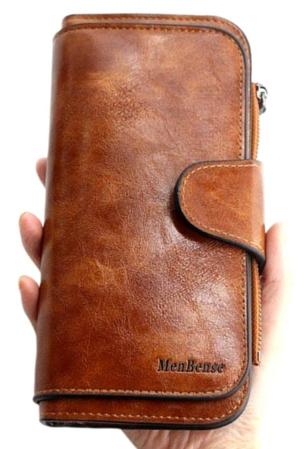 Piniginė moterims C22, ruda D946