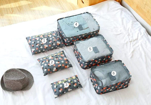 Dėklų rinkinys lagaminui, įvairių spalvų