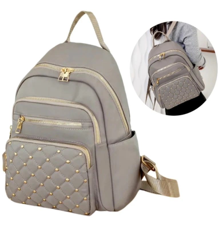 Neperšlampama kuprinė moterims, pilka