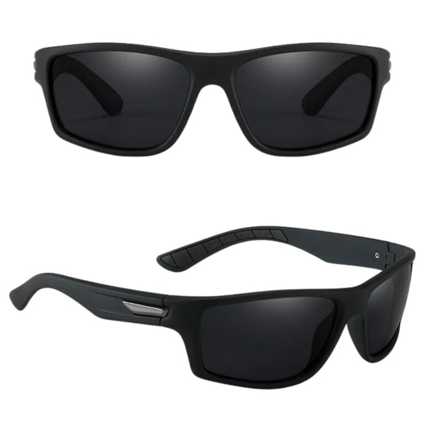 Poliarizuoti sportiniai akiniai nuo saulės Y81 juodi