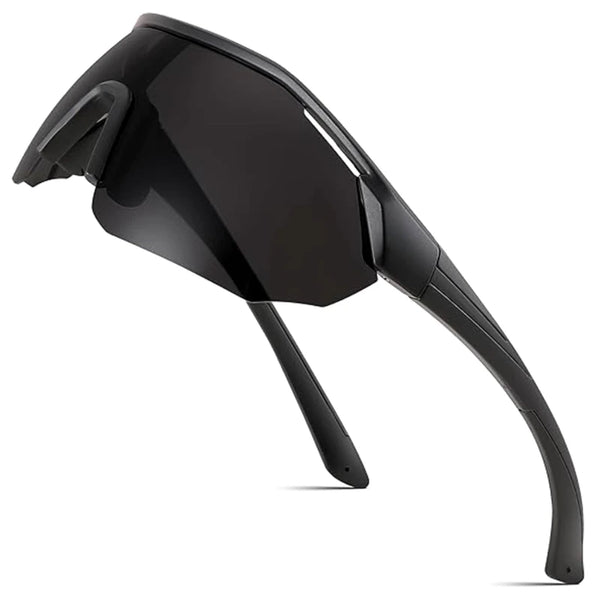 Poliarizuoti sportiniai akiniai vyrams B58, juodi