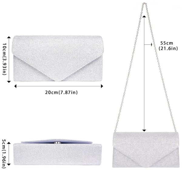 Rankinė moterims E40, sidabro spalvos R284