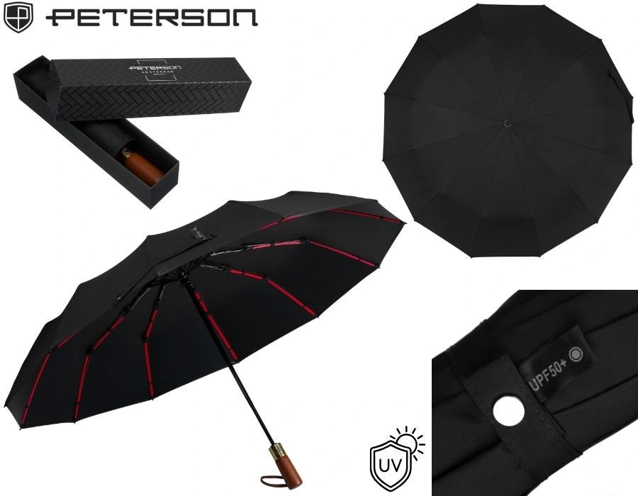 Juodas skėtis Peterson K47