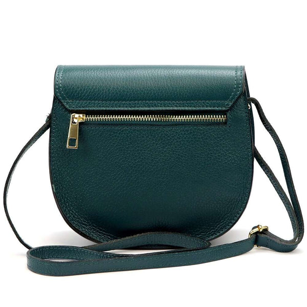 Moteriška odinė rankinė Florence 38, mėlyna, crossbody stiliaus