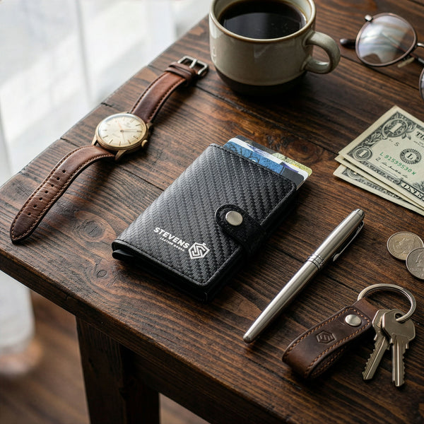 Kortelių dėklas vyrams Stevens FN1 S1062