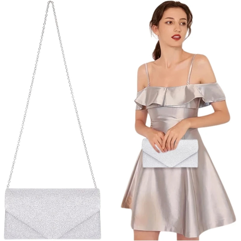 Rankinė moterims E40, sidabro spalvos R284