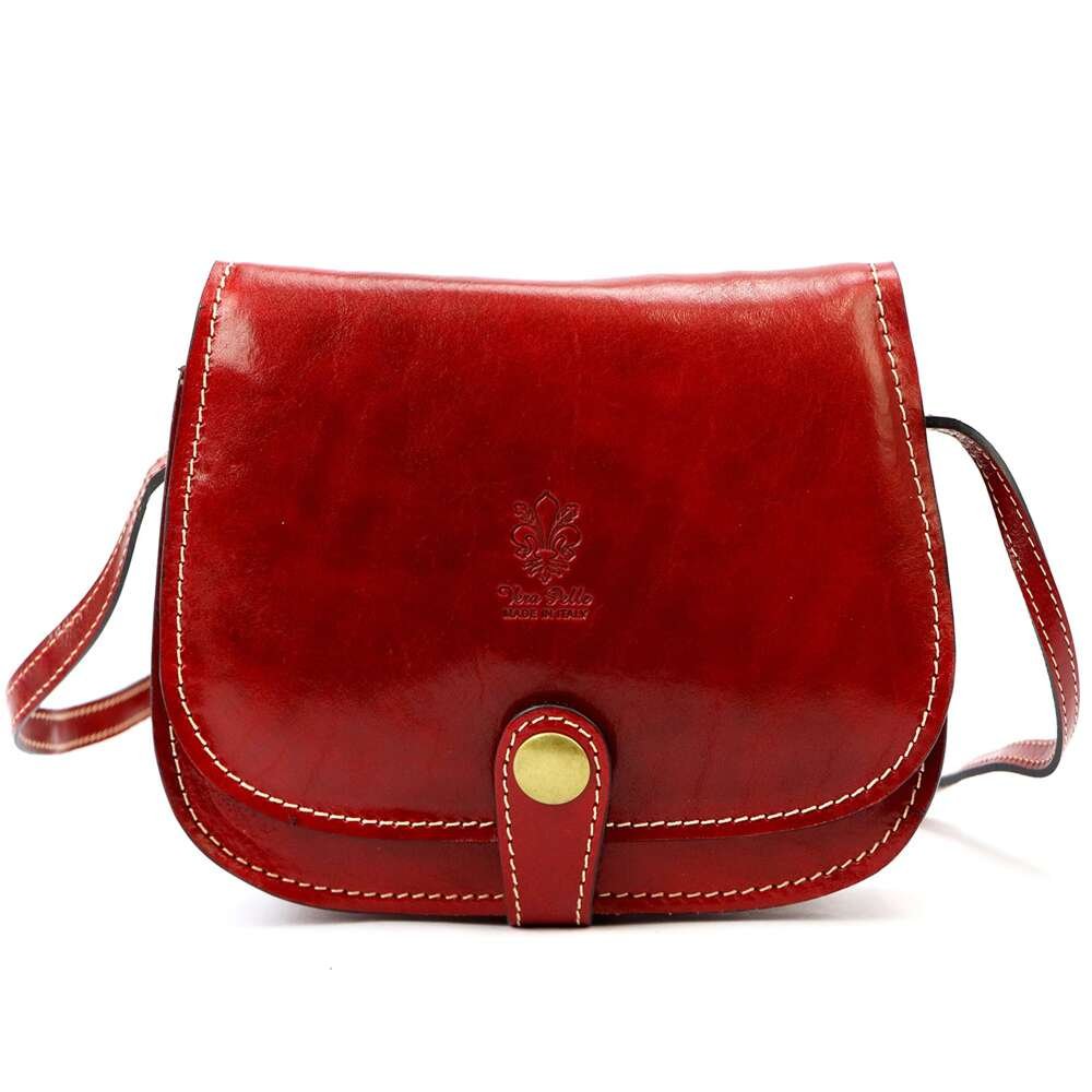 Moteriška odinė rankinė Florence ART. 882, raudona, crossbody
