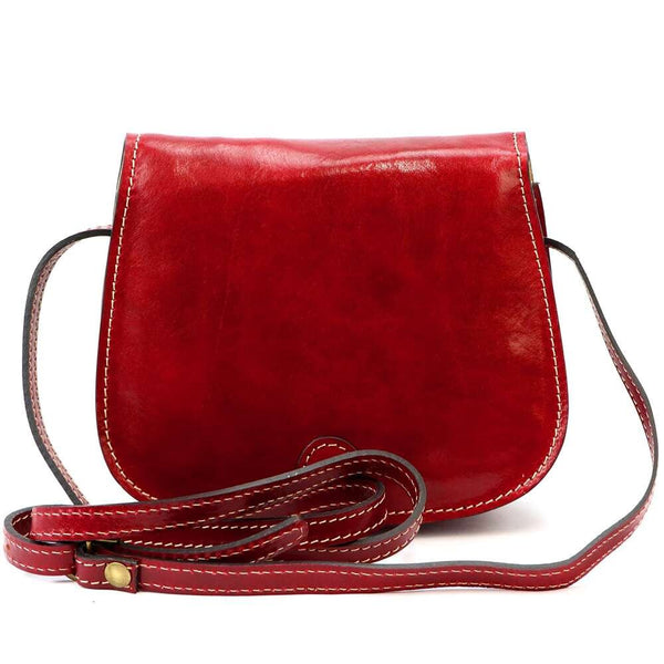Moteriška odinė rankinė Florence ART. 882, raudona, crossbody