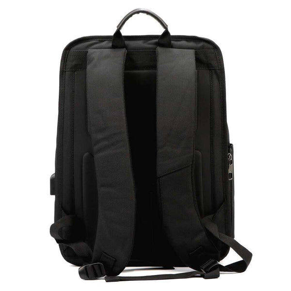 Unisex miesto kuprinė B.Cavalli BC1326, juoda, talpi A4 formatui