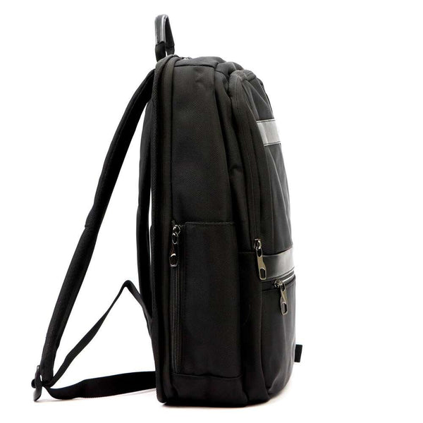 Unisex miesto kuprinė B.Cavalli BC1325, juoda, talpi, A4