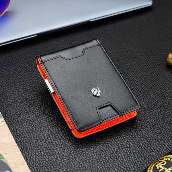 Vyriška plona piniginė, kortelių dėklas su RFID S23