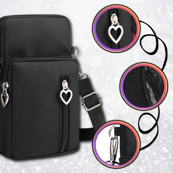 Maža rankinė moterims T72, juoda