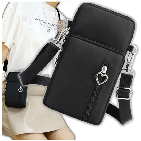 Maža rankinė moterims T72, juoda