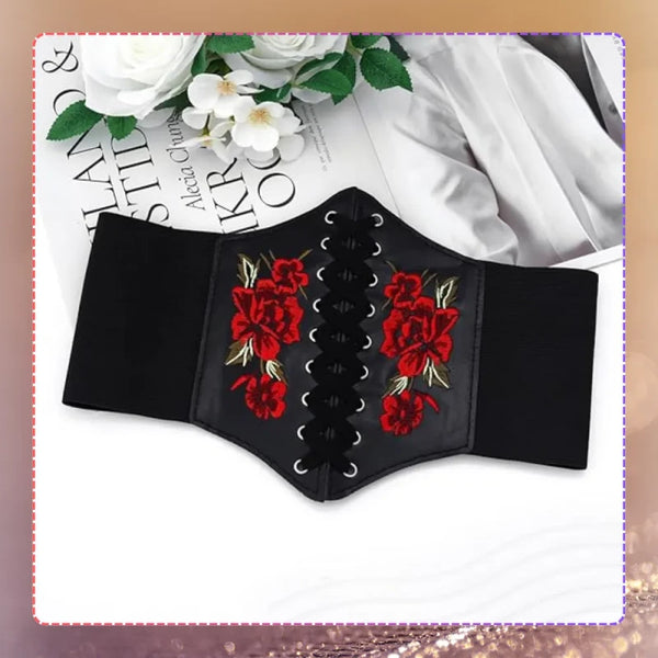 Moteriškas diržas-korsetas T125, juodas N83