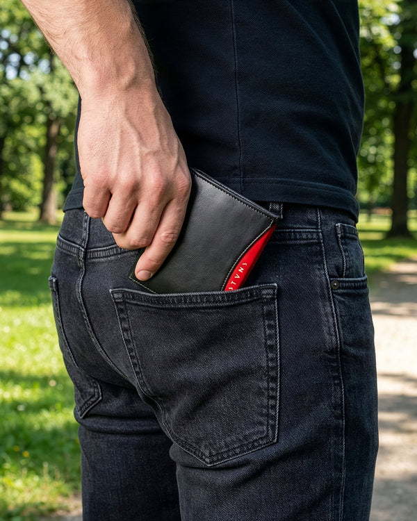 Vyriška vertikali odinė piniginė Stevens DP01 S16