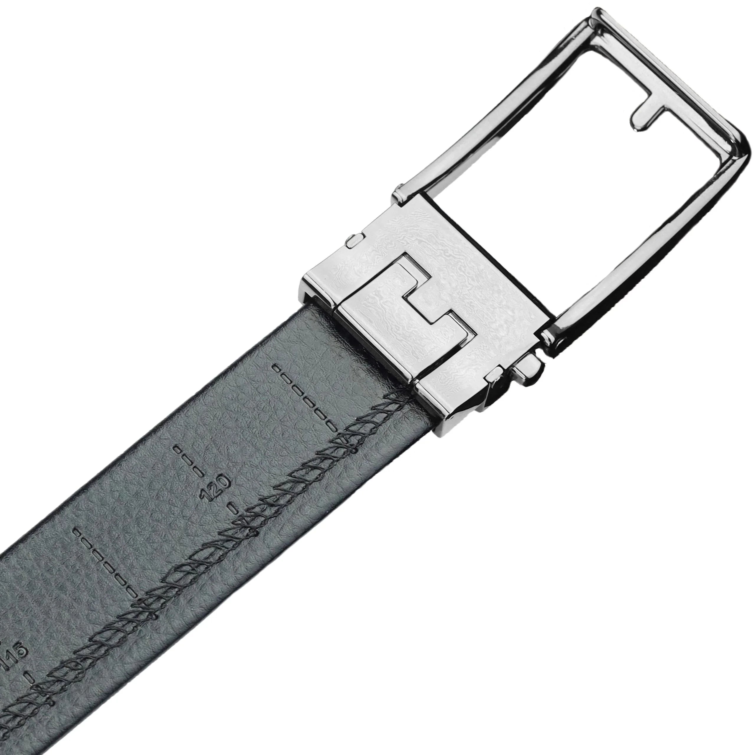 Vyriškas automatinis diržas Pierre Cardin, juodas D40021