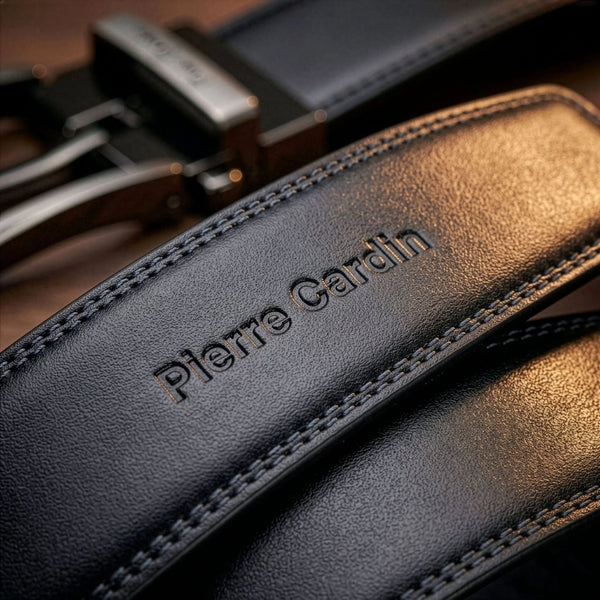 Vyriškas automatinis diržas Pierre Cardin, juodas D40029
