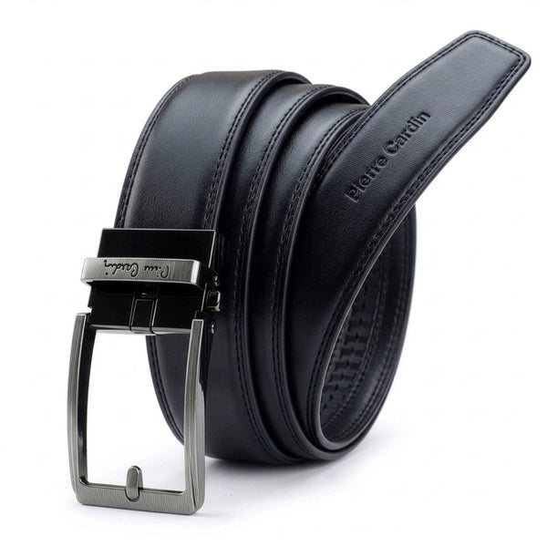 Vyriškas automatinis diržas Pierre Cardin, juodas D40029