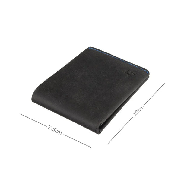Maža vyriška odinė piniginė Visconti RW49, mėlyna D40125