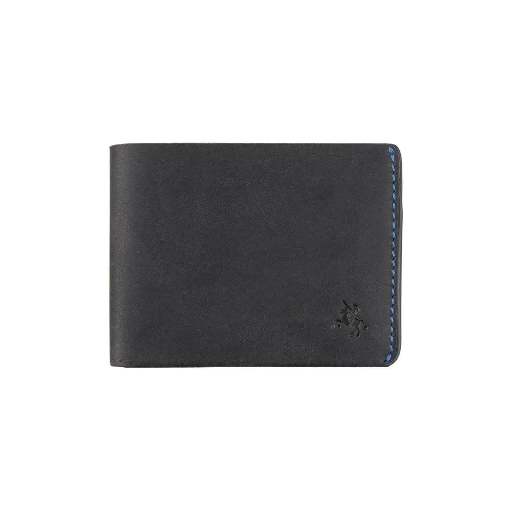 Maža vyriška odinė piniginė Visconti RW49, mėlyna D40125