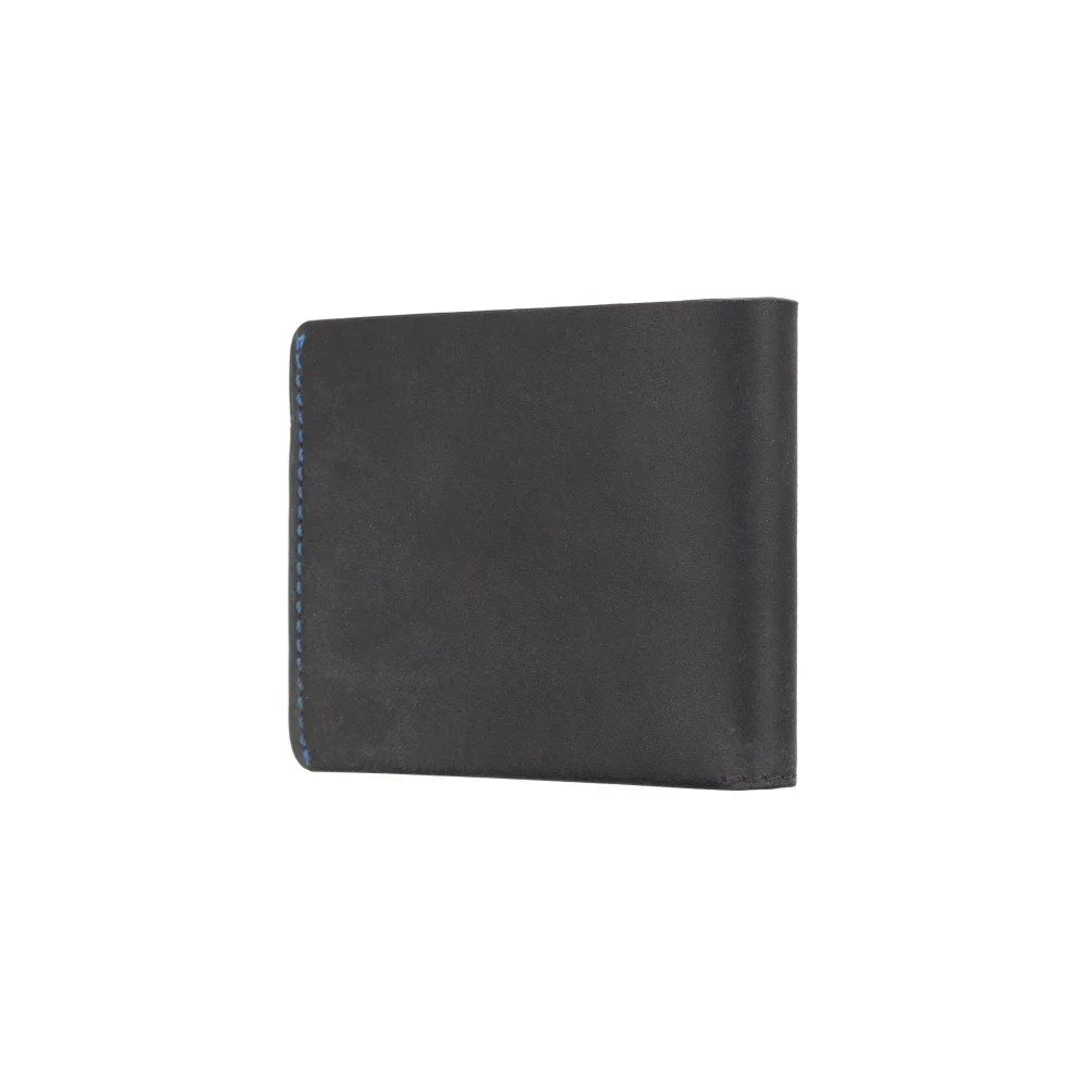 Maža vyriška odinė piniginė Visconti RW49, mėlyna D40125