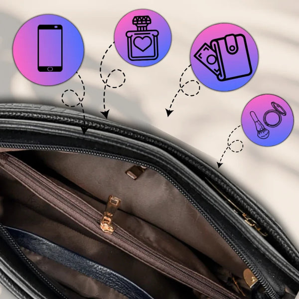 Rankinė moterims C1, juoda N327