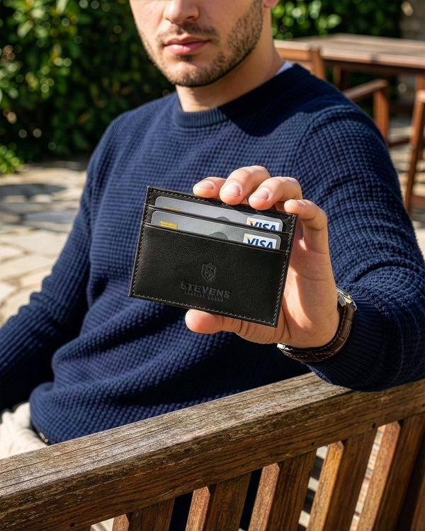 Odinis kortelių dėklas Stevens P44 S708
