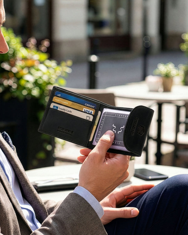 Kortelių, dokumentų dėklas Stevens P46 S1038